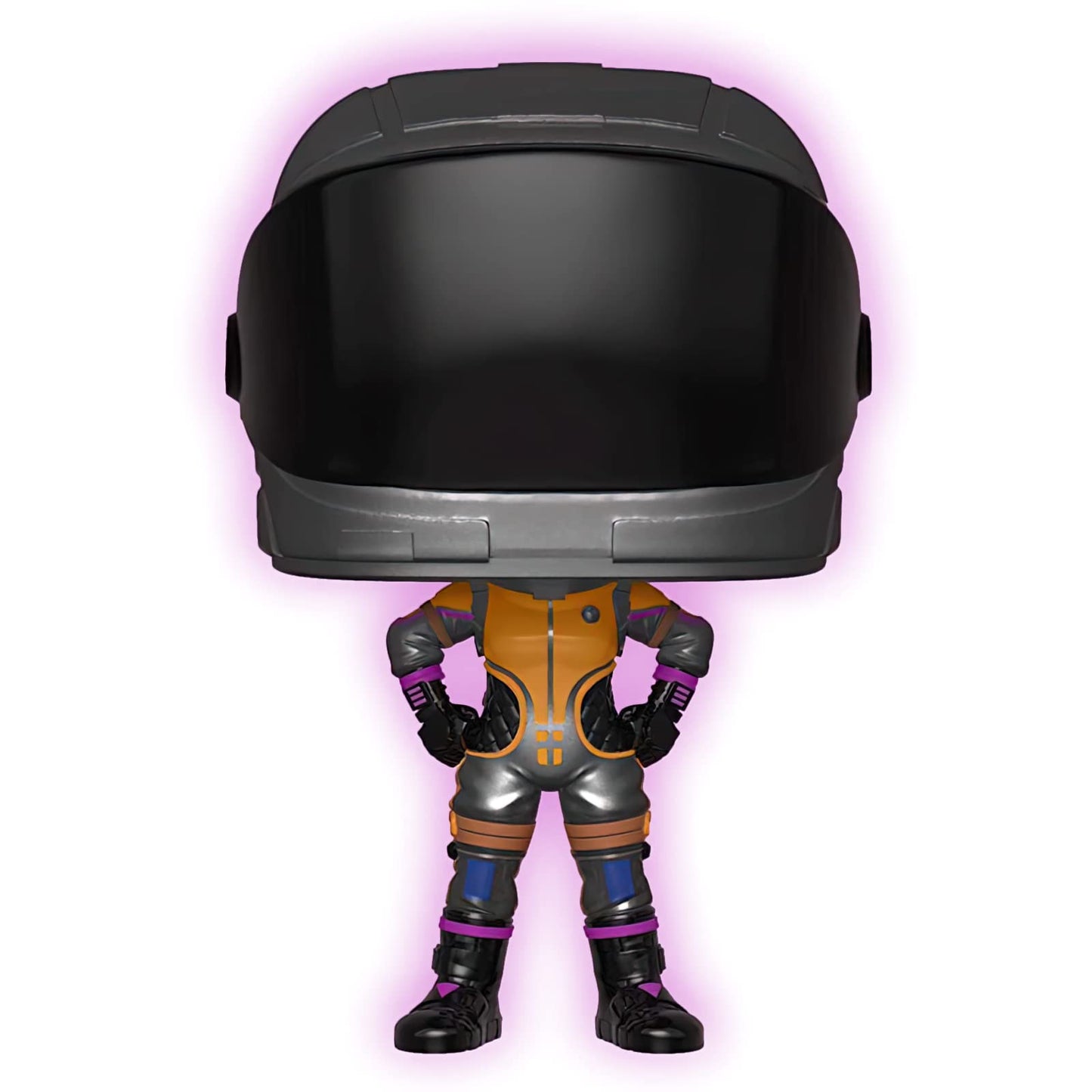 Funko Dark Vanguard [Glow-in-Dark]: P o p ! Games Vinyl Figurine Bundle with 1 Compatible 'ToysDiva' Graphic Protector (464-36914 - B)