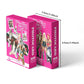 sunlelekz Katseye Pinky Up Photocard & Sticker Set - 127PCS (55PCS Lomo Cards + 72PCS Stickers) Kpop Collectible Merchandise