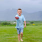 LMC Products Mini Foam Footballs - Small Toy Football, 3 Pack, 4.75 Inch