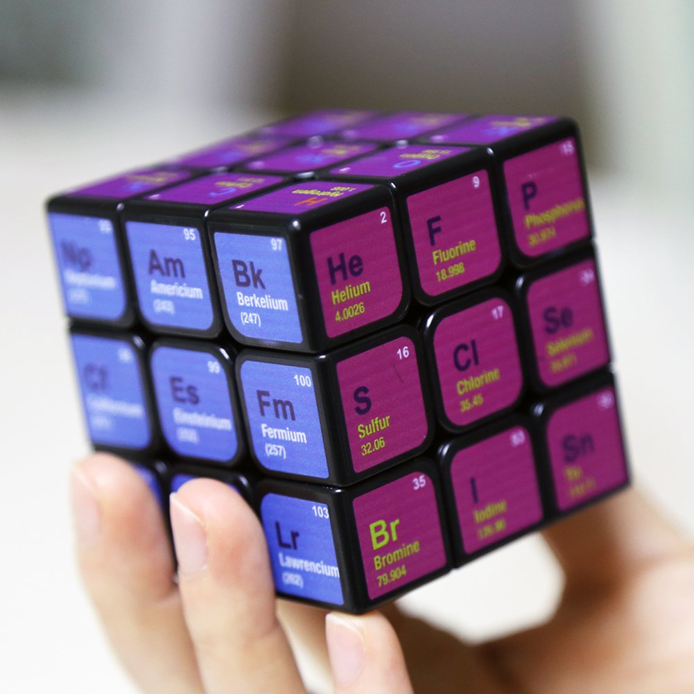 Periodic Table 3x3 Speed Cube Puzzle Magic Cube Toy