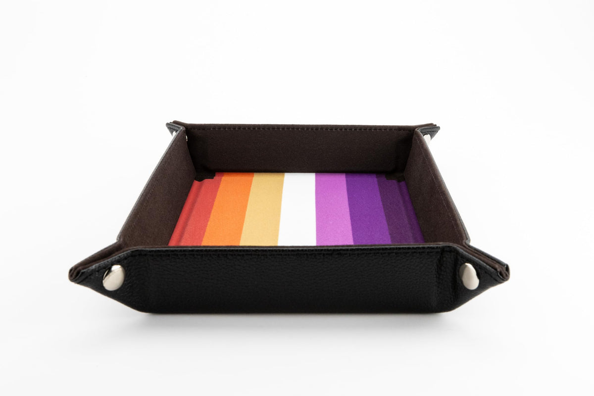 FanRoll Pride Dice Tray - Lesbian