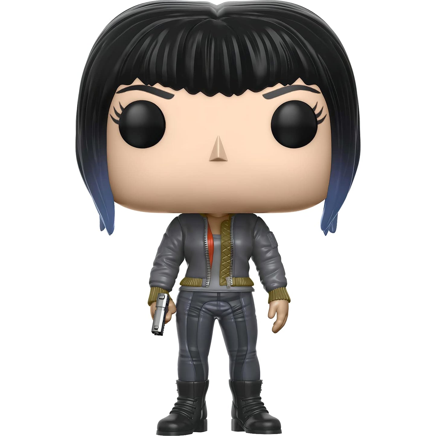 Funko Major (f.y.e. Exc): P o p ! Movies Vinyl Figurine Bundle with 1 Compatible 'ToysDiva' Graphic Protector (393-13341 - B)