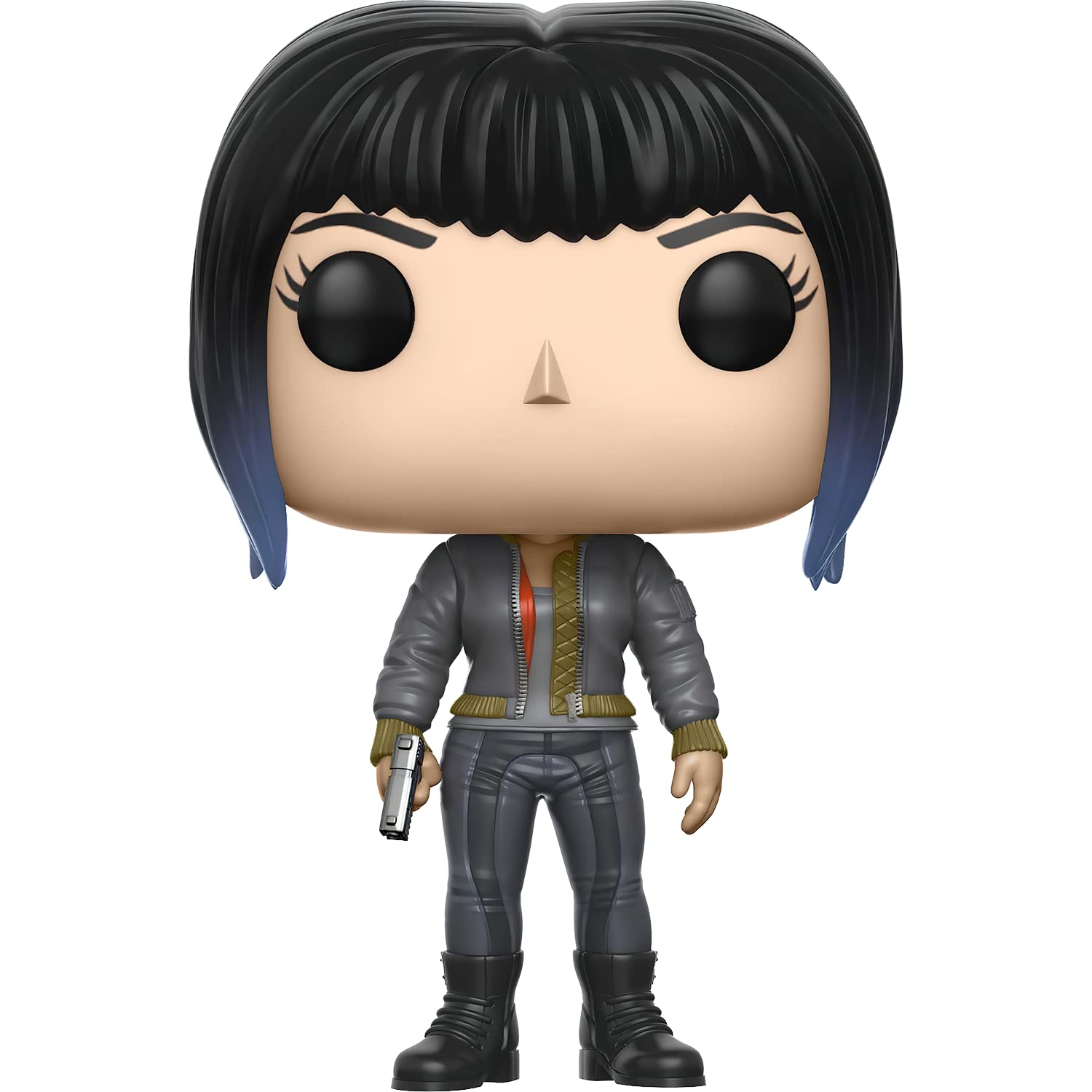 Funko Major (f.y.e. Exc): P o p ! Movies Vinyl Figurine Bundle with 1 Compatible 'ToysDiva' Graphic Protector (393-13341 - B)