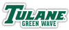 Tulane University Green Wave 12 Inch Vinyl Decal Sticker Officially Licensed Collegiate Product