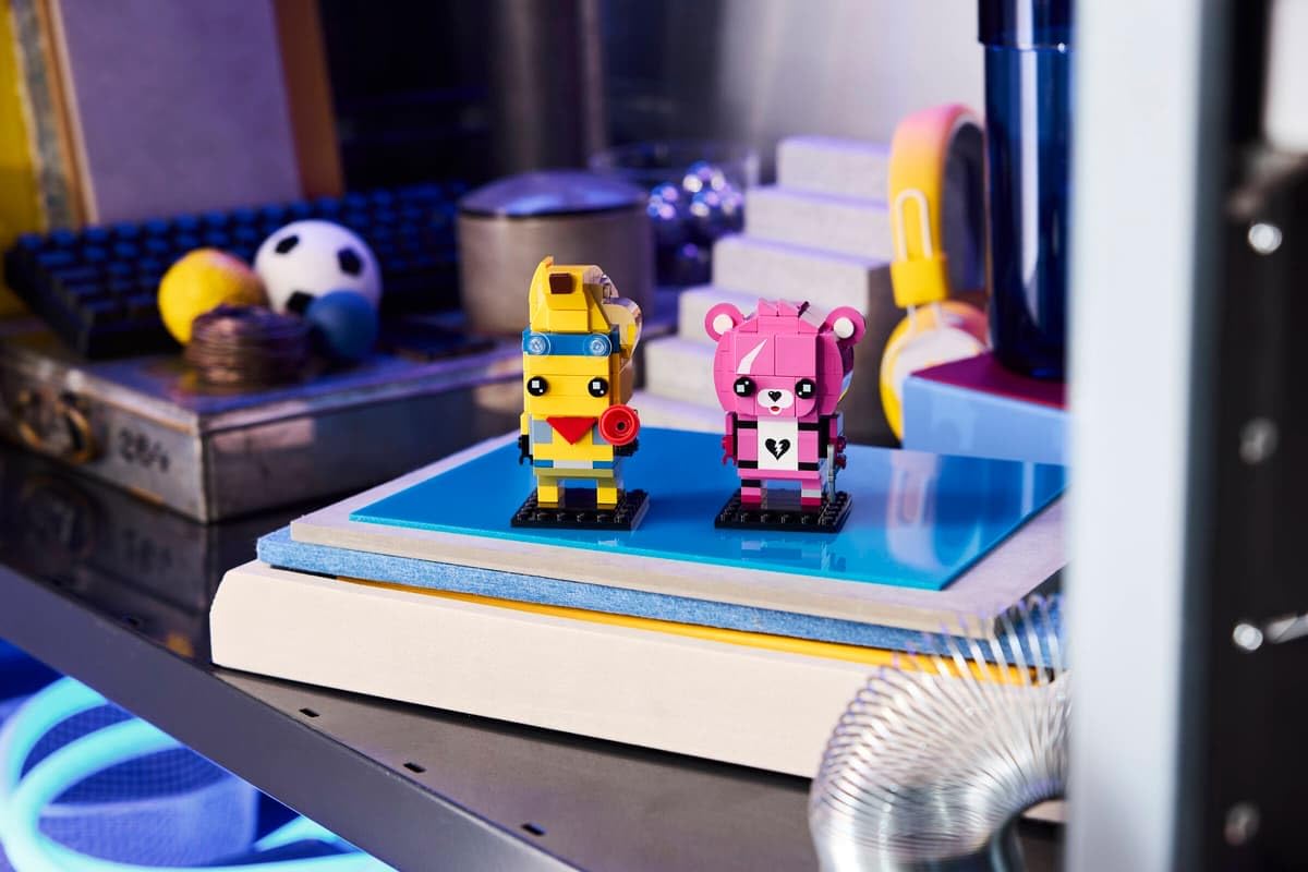 LEGO Fortnite BrickHeadz Adventure Peely & Cuddle Team Leader 40760