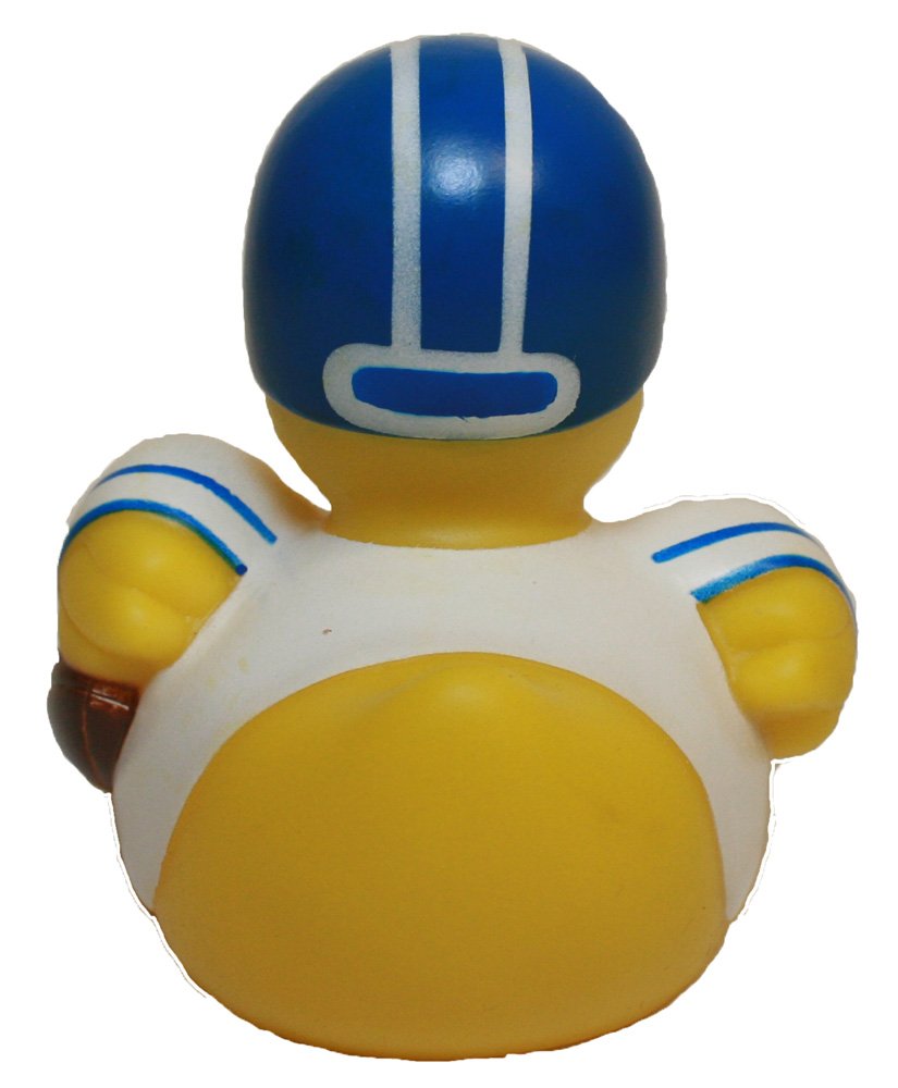 waddlers Rubber Ducks Family Football Player, Brand Toy Bathtub Rubber Ducks that Float Upright, Rubber Ducky Birthday Baby Shower & Party Gift, All