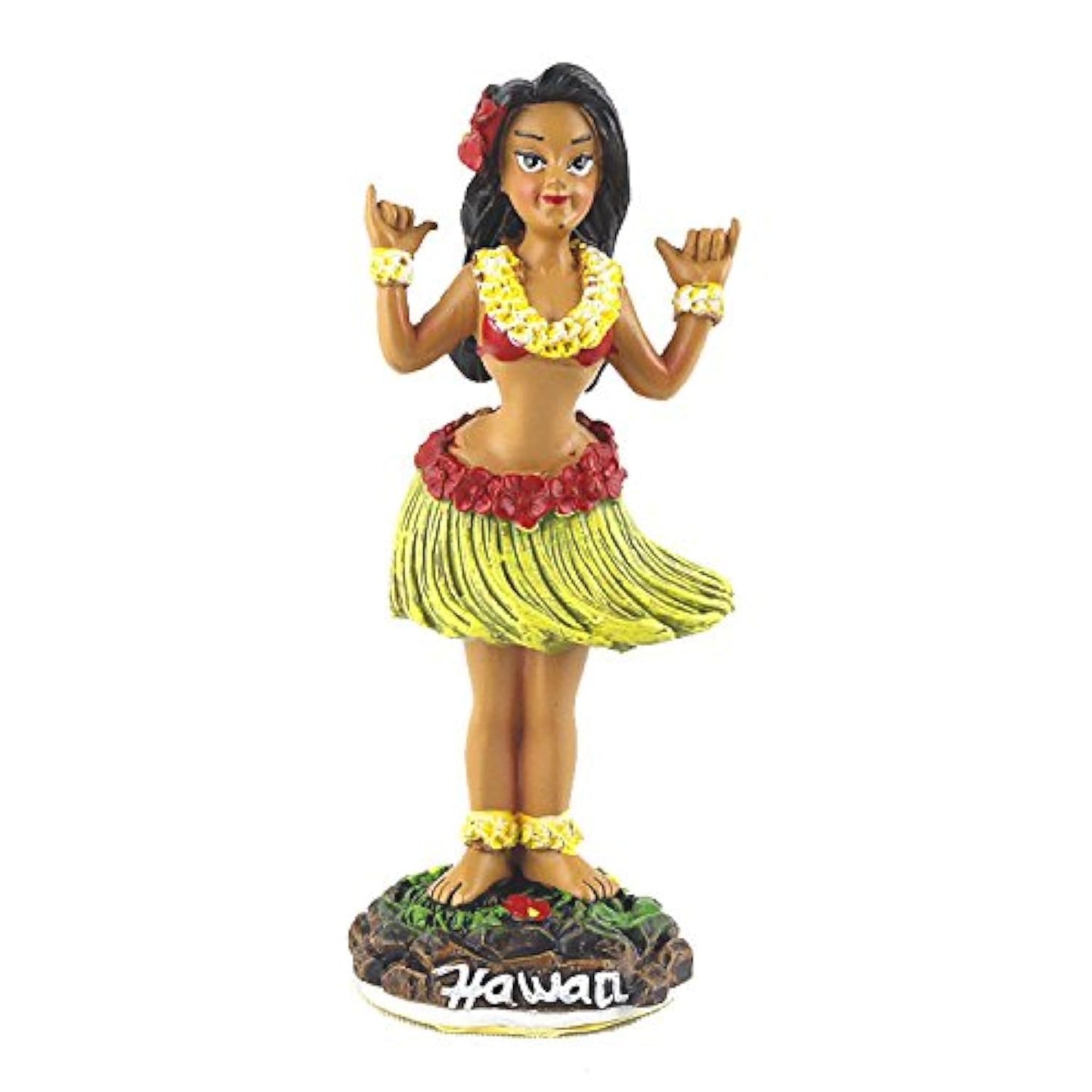 KC Hawaii Mini Shaka Hula Girl Dashboard Doll
