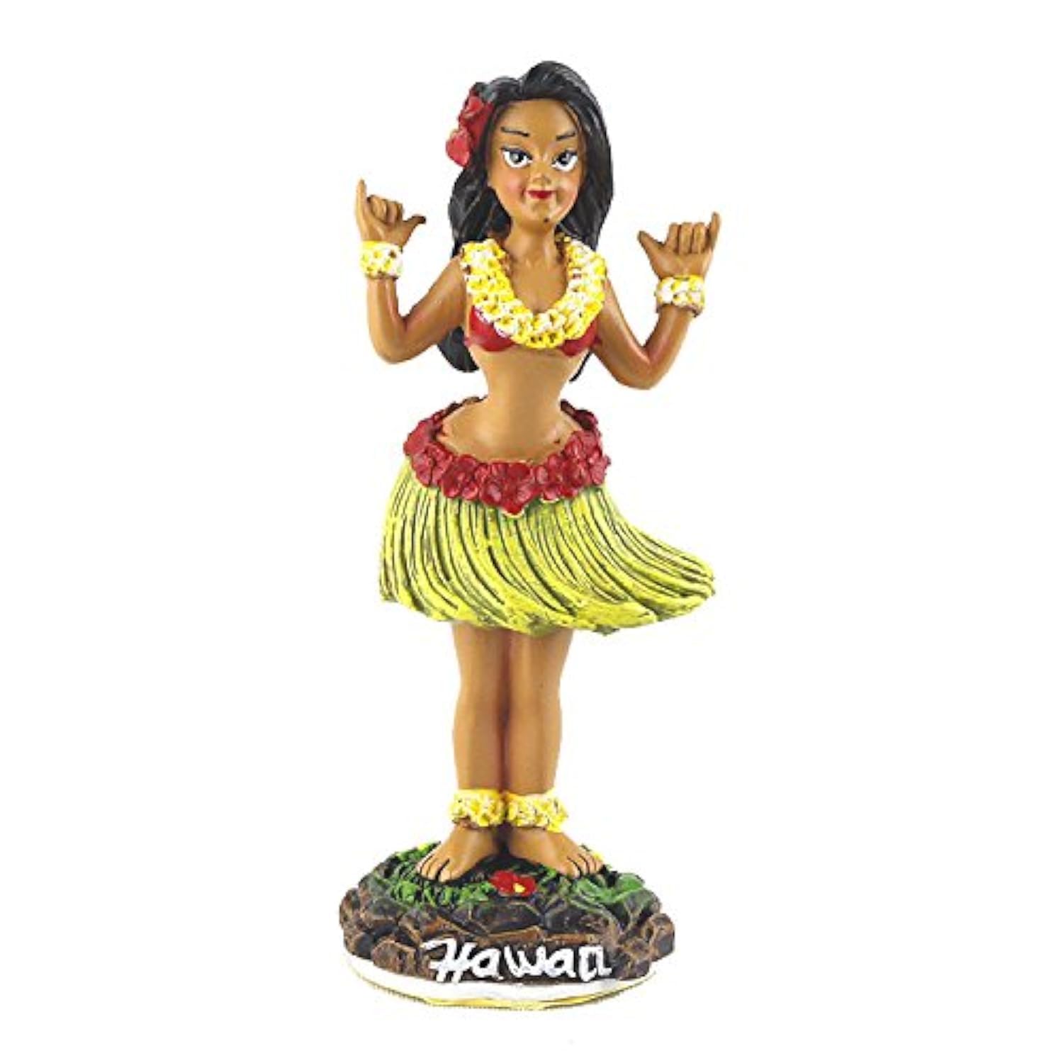 KC Hawaii Mini Shaka Hula Girl Dashboard Doll