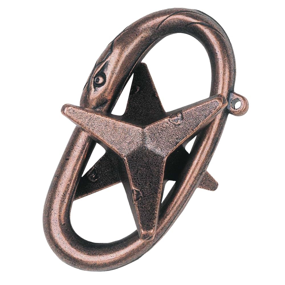 BePuzzled |Star Hanayama Metal Brainteaser Puzzle Mensa Rated Level 3, for Ages 12 and Up