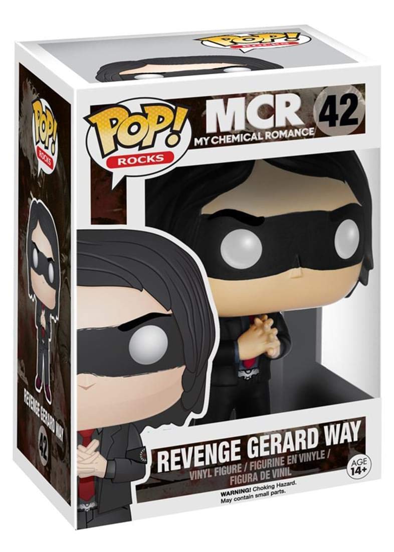 Funko POP Rocks: My Chemical Romance - Red Tie Gerard Way Action Figure