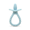 RaZbaby RaZberry Plus Baby Teether - Easy-to-Hold Toy for Front & Back Teething Relief, BerryBumps Texture for Sensory Development, Soothes Sore Gums
