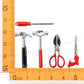 Odoria 1/12 Miniature Toolbox with 8Pcs Tools Dollhouse Garage Accessories
