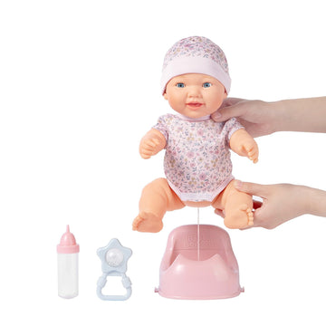 Mother Love Interactive Baby Dolls, 15 Inch Potty Training Doll