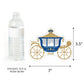 Big Dot of Happiness Royal Prince Charming - Crown & Carriage Decorations DIY Baby Shower or Birthday Party Essentials - Set of 20