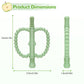 Baby Teething Toys for Babies 0-36 Months - Anti-Choking Design, Teething Relief for Straws Sticks, Chew Straw Sensory Toy for Infant Toddlers