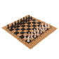 Baosity Chinese Chess Set with Resin Figurine Pieces, Foldable Board for Travel and Xiangqi Players