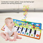 ABC Mats for Floor, Two-Step Dance & Music Piano Mat for Kids Indoor Play