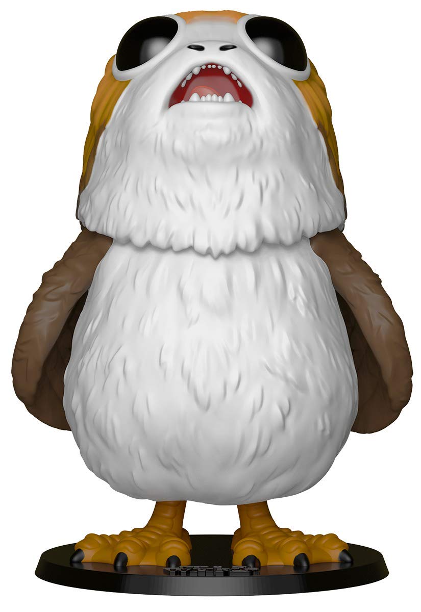 The Last Jedi Funko POP! Star Wars Porg Exclusive Deluxe Vinyl Bobble Head #198 [Super Sized]