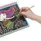 Alex So Cute Scra-ffiti Sketch Drawing Pad Kids Art Supplies