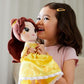 Disney Store Official Princess Belle Plush Doll - Soft Plushy with Embroidered Features - Princess Toys, Disney Dolls & Stuffed Animals - Beauty