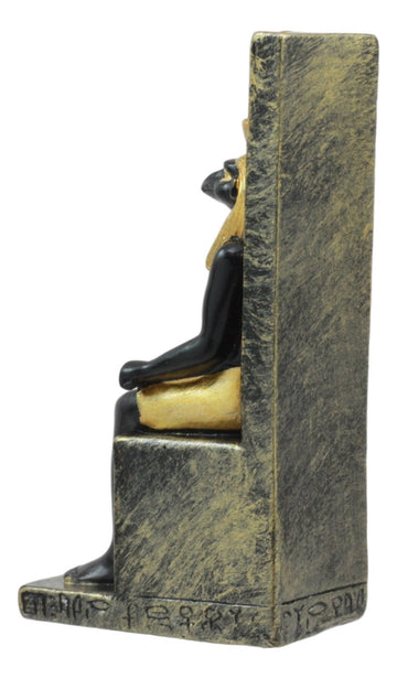 Ebros Egyptian Classical Deities Miniature Figurine Gods of Egypt Dollhouse Miniature Statue Legends of Ancient Egypt Educational Sculpture