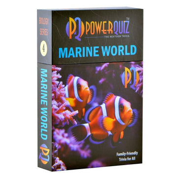 POWERQUIZ Marine World Biology Trivia Game for Kids & Adults