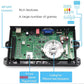 9800 in 1 Saga DX Special Version Arcade Board DIY KIT Up to 4 Players Support 3D Games Joystick Buttons Harness Cable (Red Blue)
