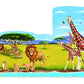Safari Linking Floor Puzzle (96 pc)