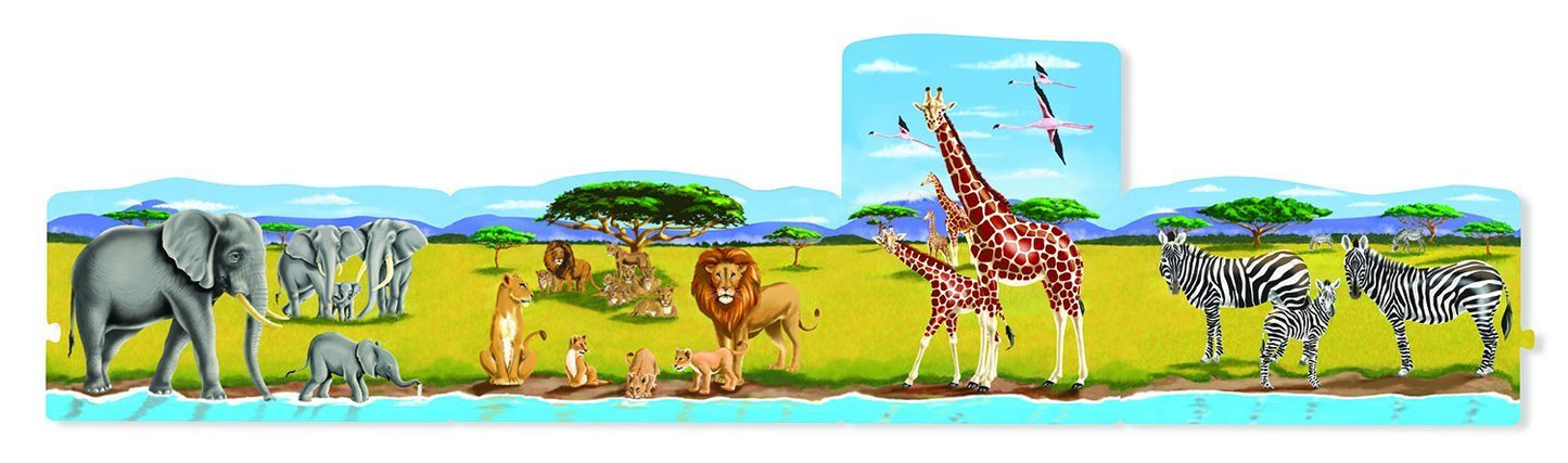 Safari Linking Floor Puzzle (96 pc)