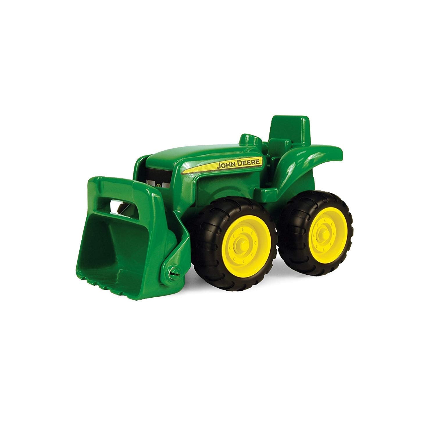 TOMY John Deere Vehicle Set - Includes Dump Truck Toy and Tractor Toy with Loader - Kids Outdoor Toys - Kids Construction and Sandbox Toys - 6 Inches