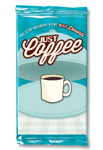 Looney Labs Just Coffee Expansion for Just Desserts Card Game - Flavorful Coffee Addition