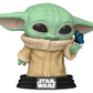 POP Funko Star Wars The Mandalorian The Child Grogu with Butterfly 468 Exclusive Bobblehead