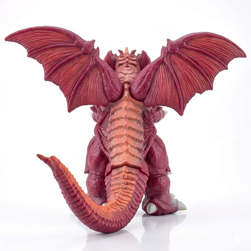 JAYKENIXO Destroyah Monster Action Figure 8 Inch - Kaiju Creature Toy with Movable Joints, Detailed Dragon Style Figure with Carry Bag for Kids Play