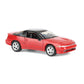 1991 Eclipse GSX Maranello Red with Black Top Import Legends Series 1/64 Diecast Model Car by Auto World 64502-AWSP189A