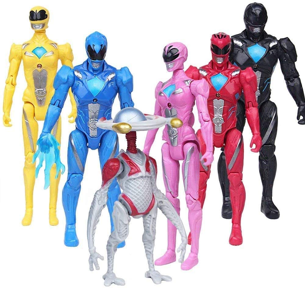 Unnbranded Superhero Action Figures | Action Figure Set of 6 PCS| Includes Batman, Hulk, Superman, Thor, Ironman & Captain America | PVC Figure Toy