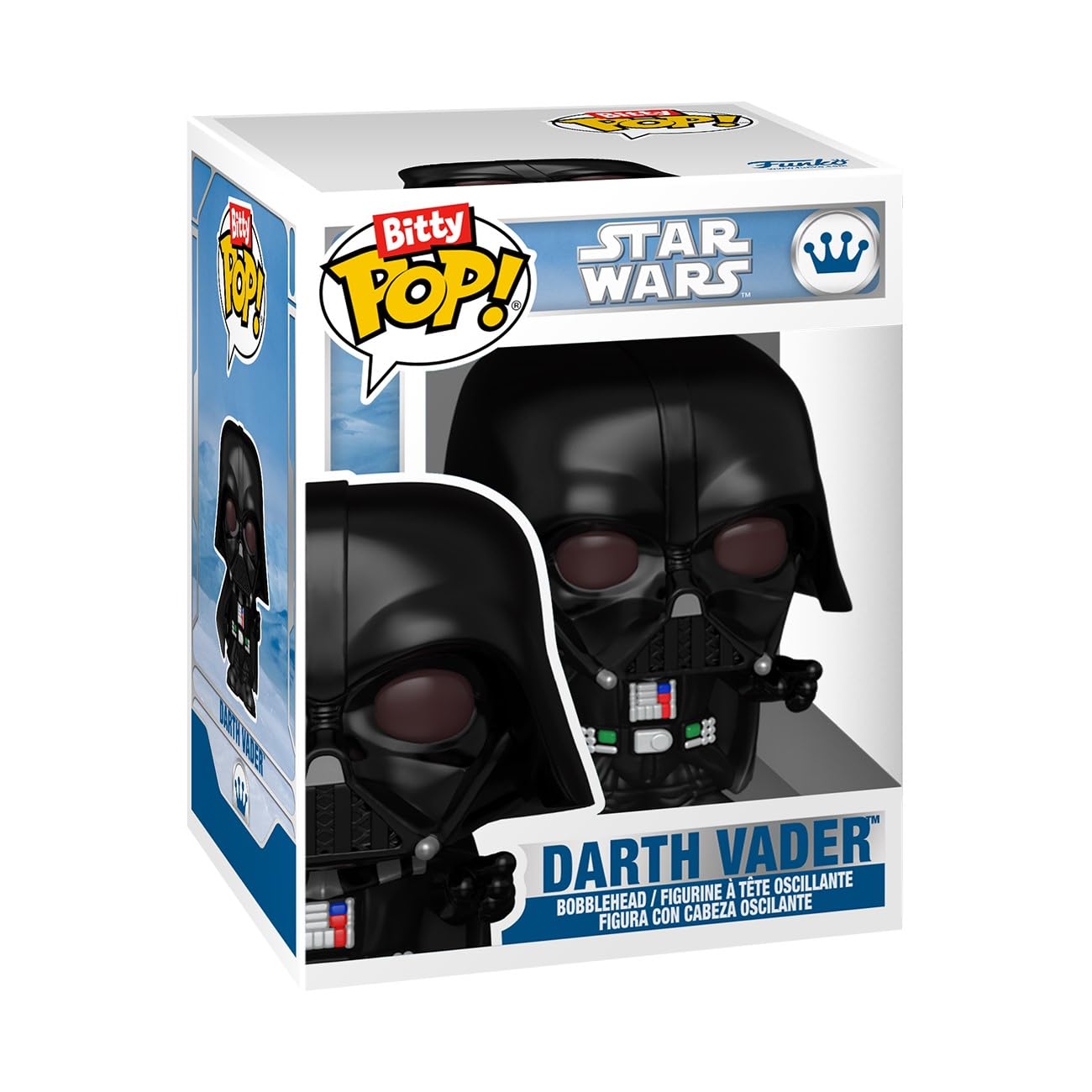 Funko Pop Bitty: Star Wars - Darth Vader, Lando Calrissian, Luke Skywalker and Yoda, & Mystery Chase Figure - (Styles May Vary) and A Surprise Mystery