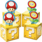 Super Mario Brothers Centerpiece Decorating Kit - 2 Boxes (8") - 1 Centerpiece (4" x 5.5") & 1 Centerpiece (7.75" x 9") Pack of 4 - Perfect for Themed