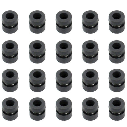 RLECS 20pcs M3 Damping Ball for FPV F4 Flight Controller Anti Vibration Damper Washer RC Models DIY Part M3 Mounting Hole Shock Absorption Suspension