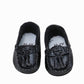 American Fashion World Black Loafers for 18-Inch Dolls | Premium Quality & Trendy Design | Dolls Shoes | Shoe Fashion for Dolls for Popular Brands