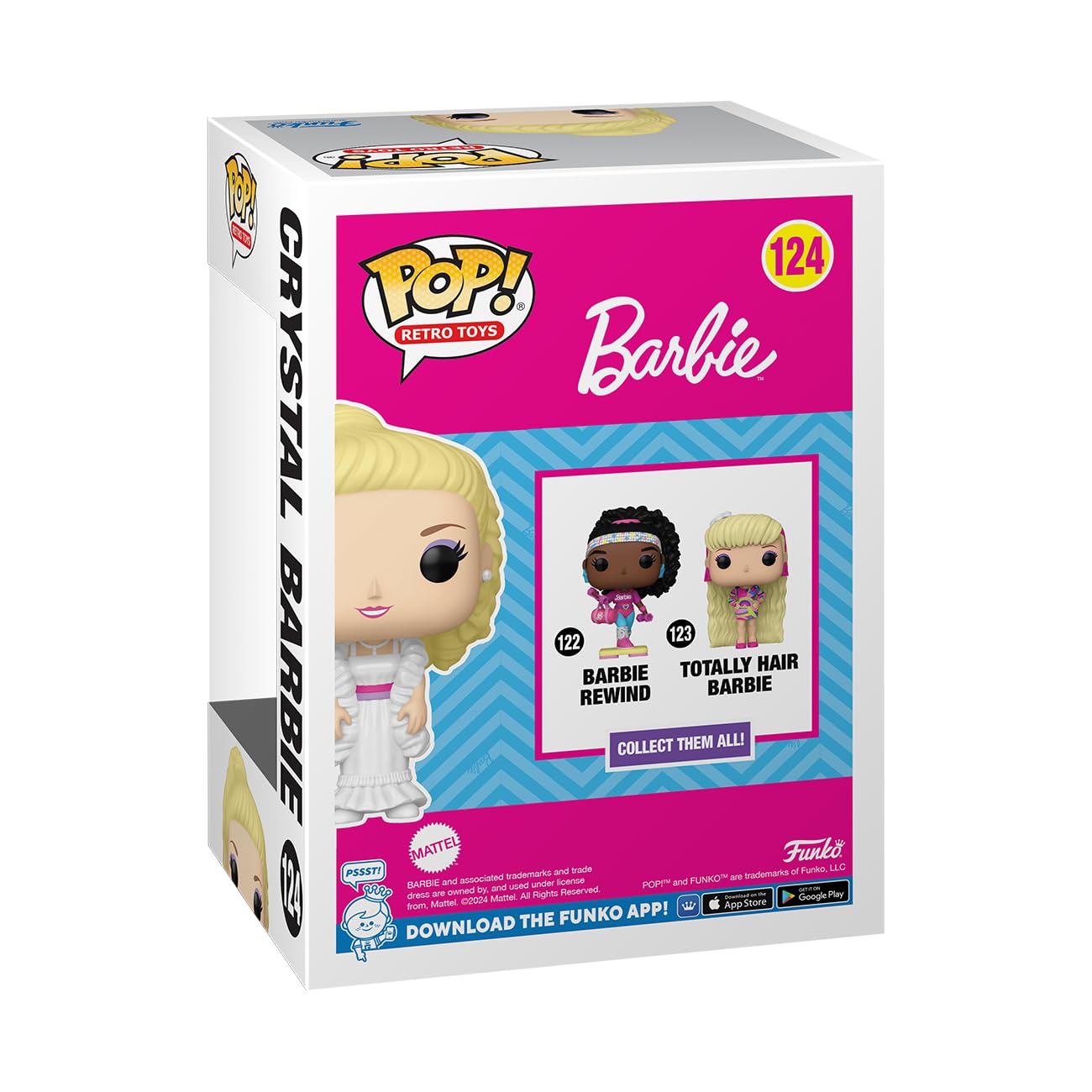 Funko POP! Retro Toys: Barbie - Crystal Barbie - Glitter - Collectable Vinyl Figure - Gift Idea - Official Merchandise - for Kids & Adults - Ad Icons