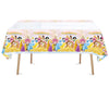 HACBYUTY 2pcs Princess Birthday Party Tablecloth Table Cover,Princess Birthday Supplies Decorations (70'' x 42'')