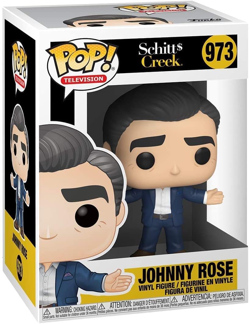 Funko Pop! TV: Schitt's Creek - Johnny, Multicolor, 3.75 inches