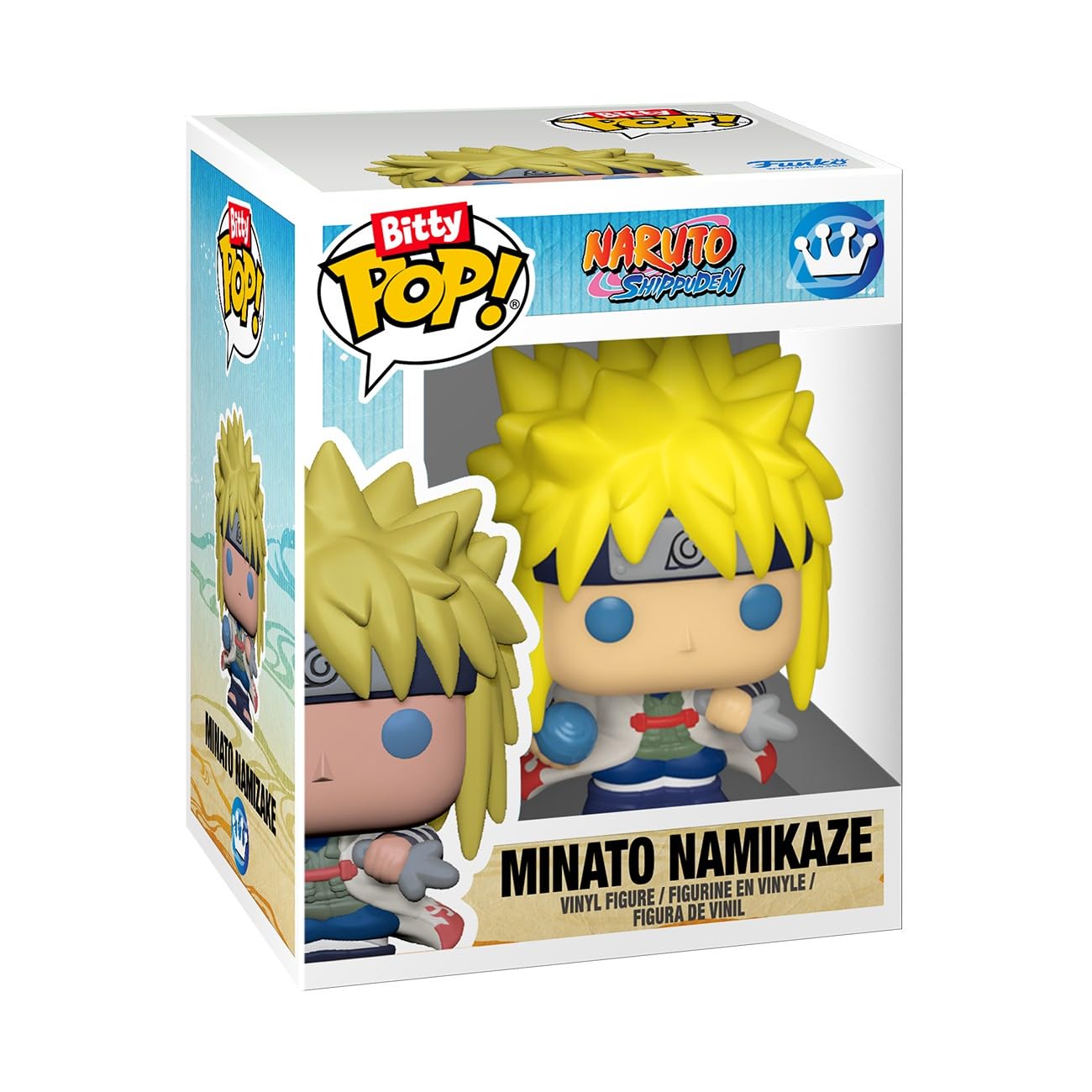 Funko Pop! Bitty: Naruto Shippuden - Minato Namikaze, Orochimaru, Tsunade, and Jiraiya - 0.9 Inch (2.2 Cm) - Anime Collectable - Gift Idea - Stackable
