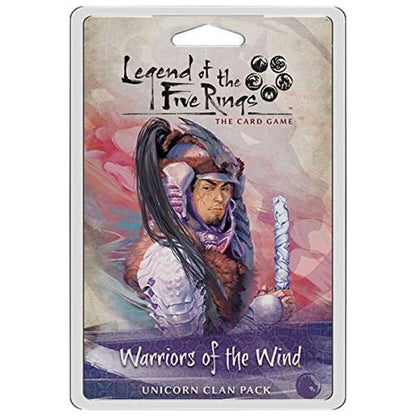 Legend of The Five Rings: The Card Game Warriors of The Wind Clan Pack - Tactical Strategy Game for Kids & Adults, Ages 14+, 2 Players, 45-90 Minute