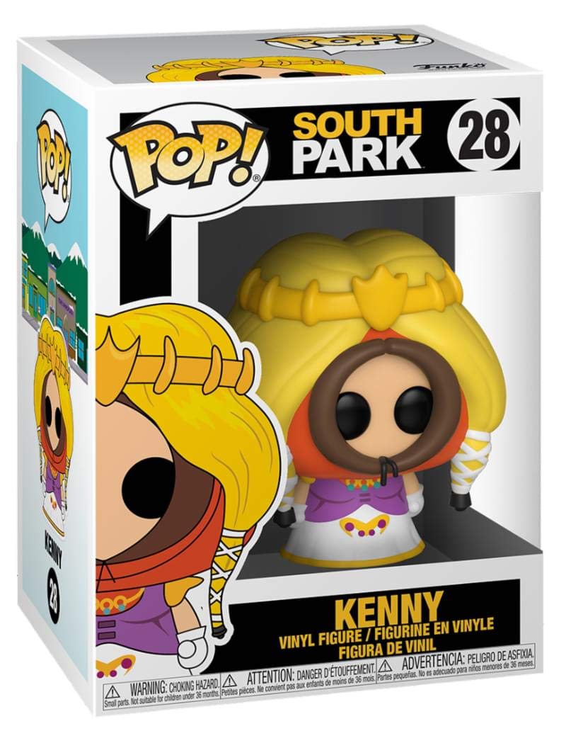 Funko Pop! Animation: South Park - Princess Kenny, 3.75 inches