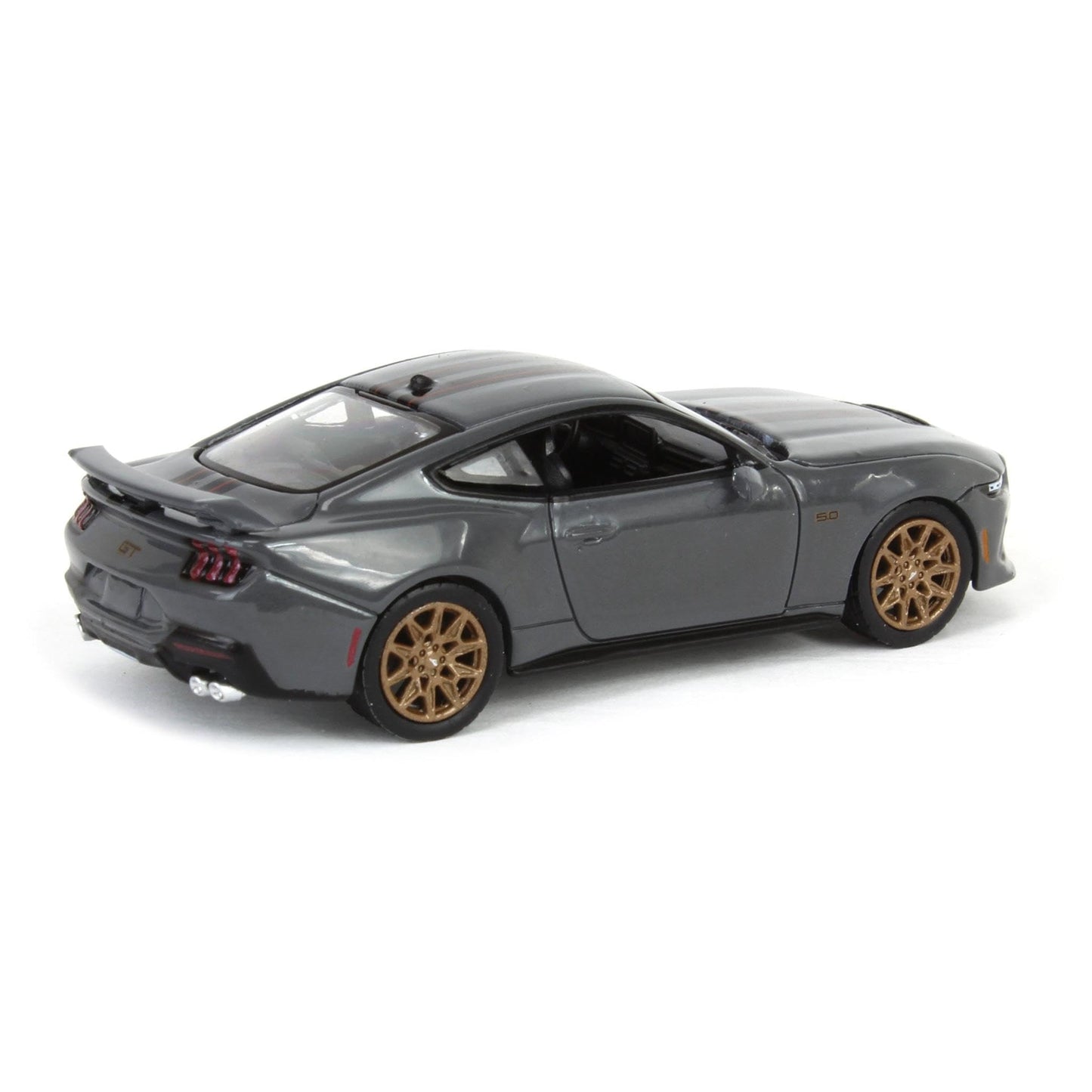 Truck 1/64 2024 Mustang GT in Dark Matter Gray Showroom Floor Series 7 68070-B