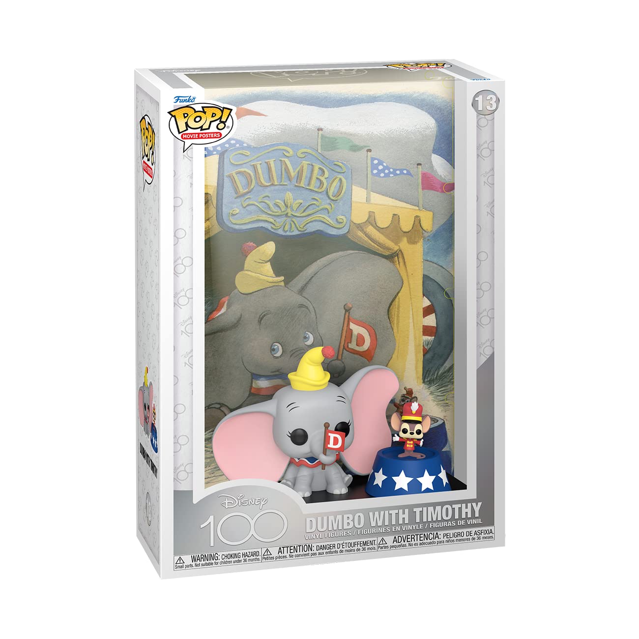 Funko POP! Movie Poster: Disney - Dumbo with Timothy - Collectable Vinyl Figure - Gift Idea - Official Merchandise - for Kids & Adults - Movies Fans -