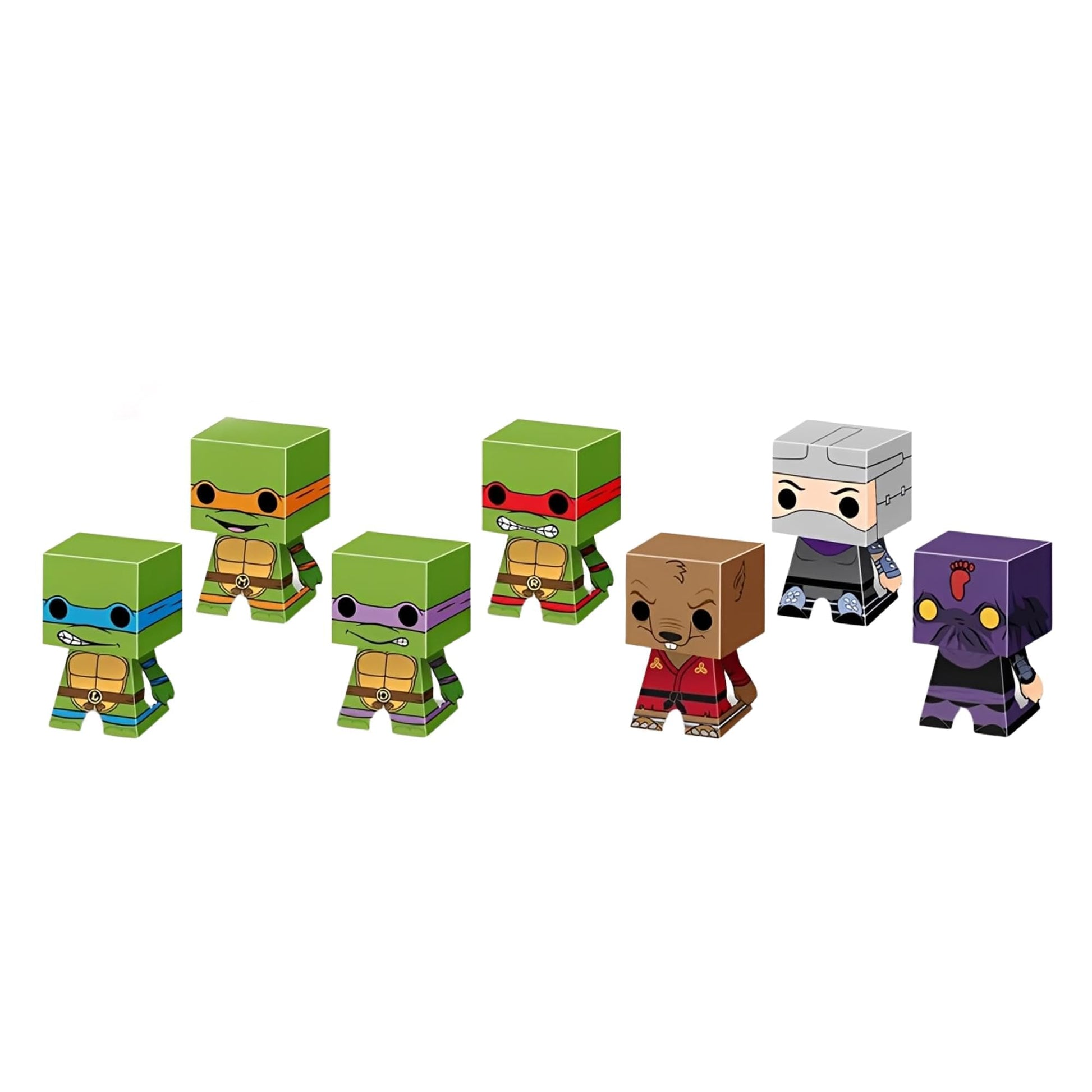 Funko Teenage Mutant Ninja Turtles Papercraft Playset
