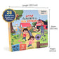 HEIMUR KIDS Little Explorer's Big Journey Sound Book | 28 Button Interactive Toddler Learning Toy | USB-C Rechargeable Nursery Rhymes & First Words