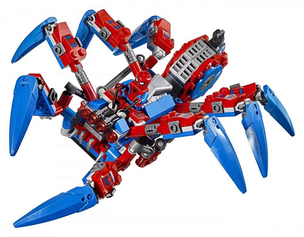 LEGO Marvel Spider-Man: Spider-Man's Spider Crawler 76114 Building Kit (418 Pieces)